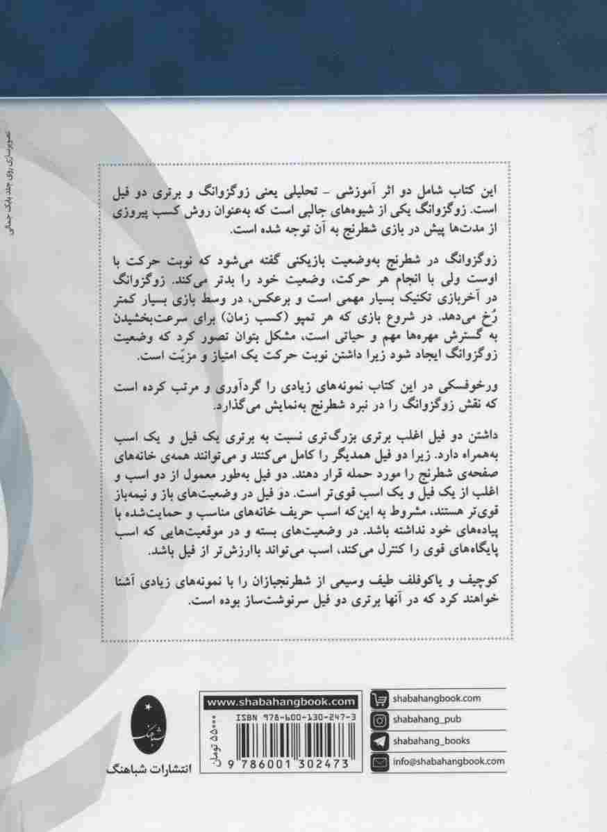 زوگزوانگ و برتری دو فیل (هم استراتژی هم تاکتیک در شطرنج)