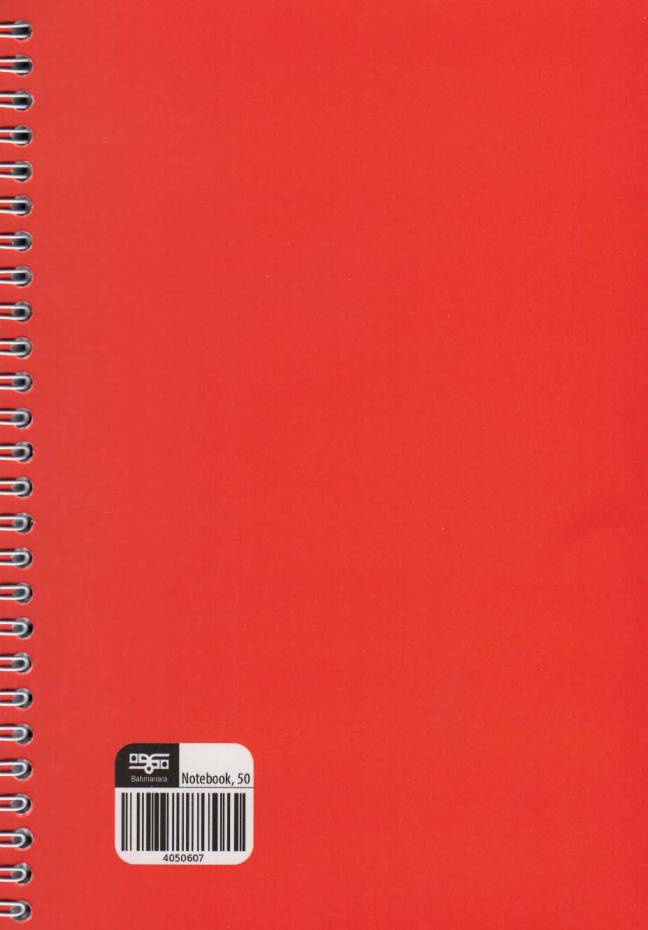 دفتر خط دار 50 برگ (سیمی)