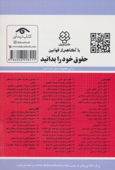قوانین و مقررات مربوطه به تخلفات اداری 1403