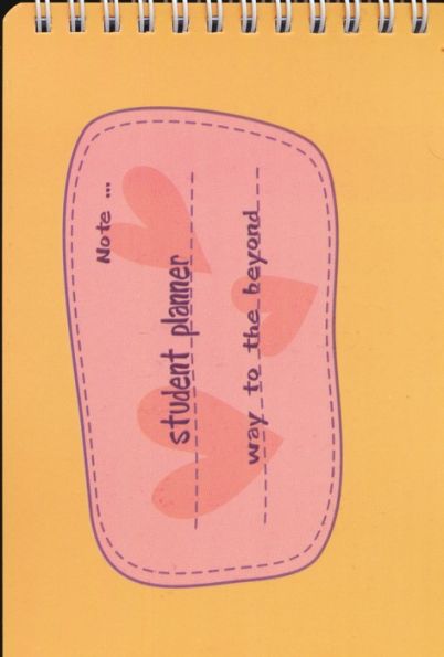 دفترچه یادداشت student planner (کد 508)،(سیمی)