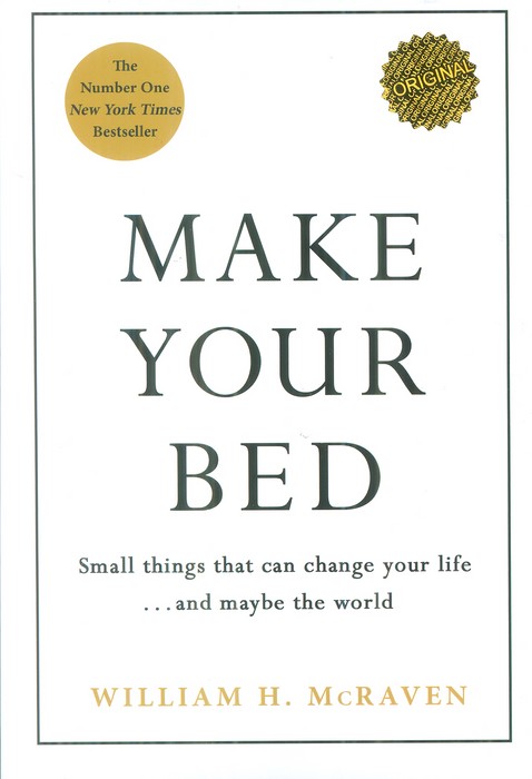MAKE YOUR BED:تخت خوابت را مرتب کن (زبان اصلی،انگلیسی)