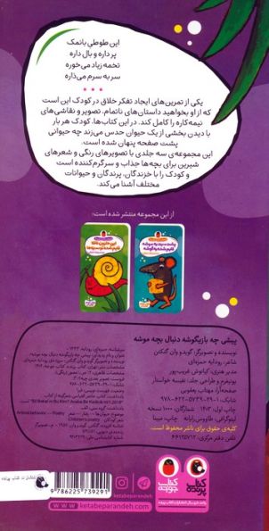 کتاب های تاشدنی (تصویر بعدی چیه؟:پیشی چه بازیگوشه دنبال بچه موشه)