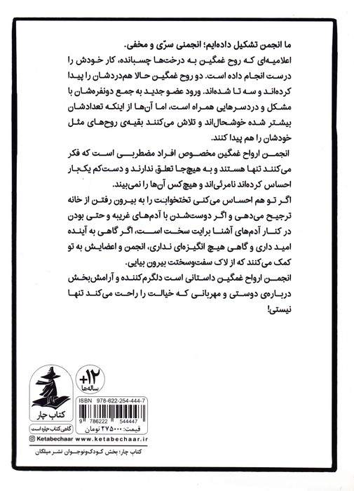 انجمن ارواح غمگین 2 (روح هم زبانتان را پیدا کنید)،(کمیک استریپ)