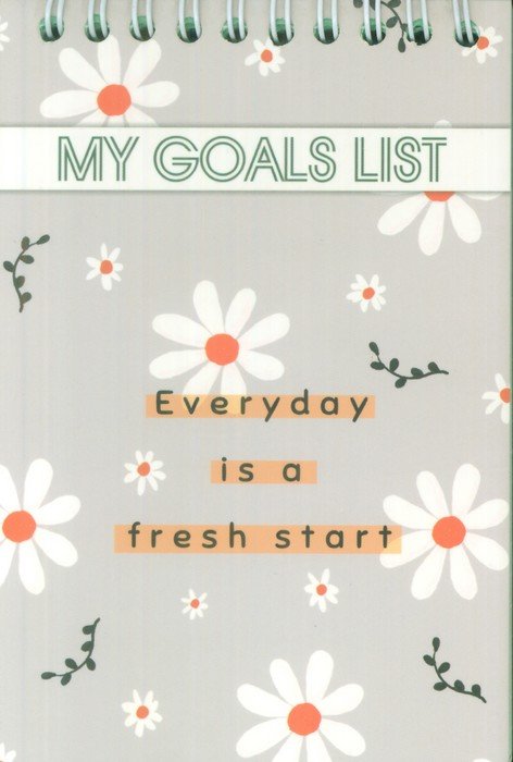 دفترچه یادداشت لیست کارهای من A6 (TO DO LIST،چند طرح)،(سیمی)