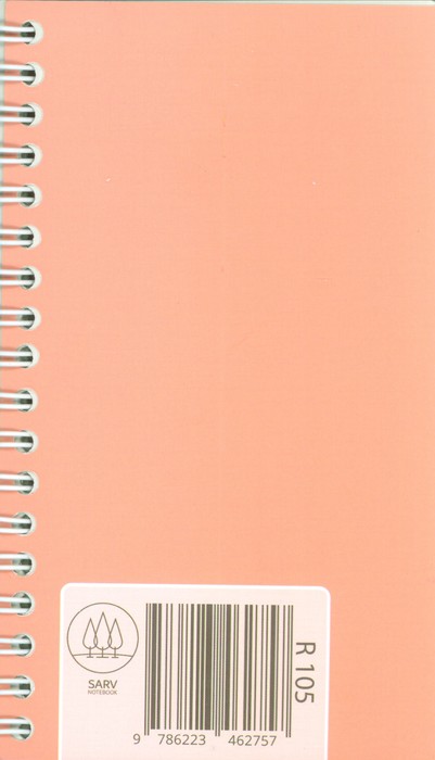 دفتر یادداشت خط دار لیست کارهای من (TO DO LIST،کد R105)،(سیمی)