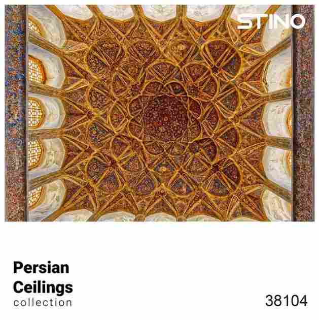 پازل شیشه ای استینو 260 تکه طرح سقف های ایرانی (کد 38104)،(باجعبه)