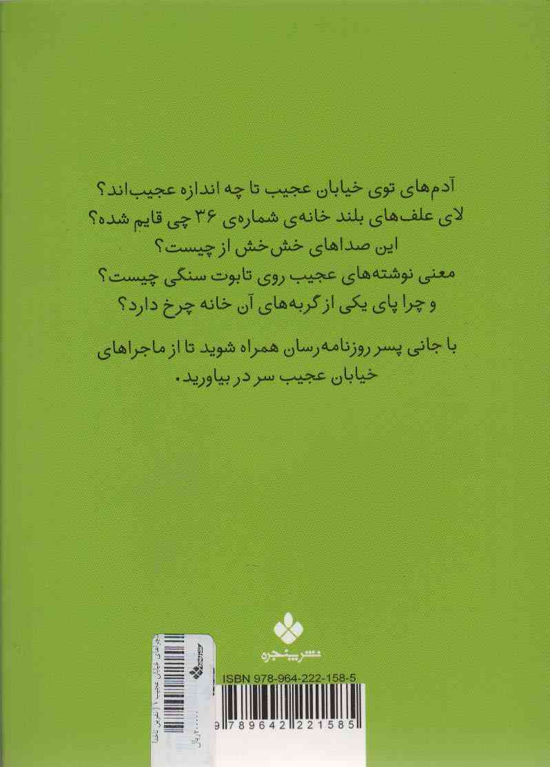 معمای آقای اسفینکس (ماجراهای خیابان عجیب)