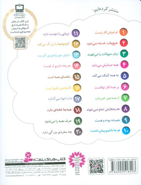 خدای ما چه جوریه؟ 6 (بر همه کار تواناست)،(گلاسه)