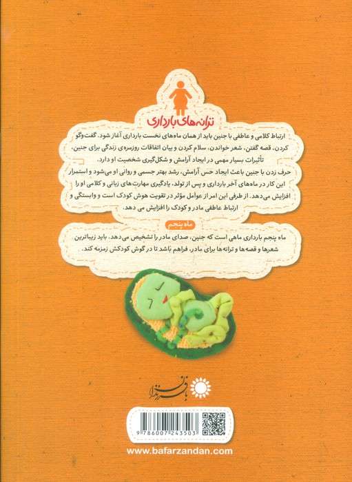 ترانه های بارداری (ماه پنجم:نی نی من مسافر دل من)