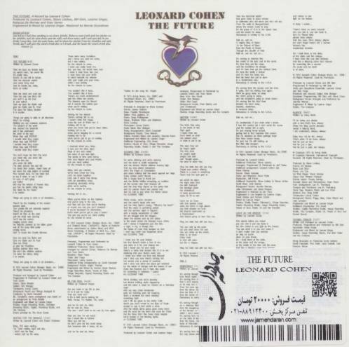 آینده (Leonard Cohen،The Future)،(سی دی صوتی)