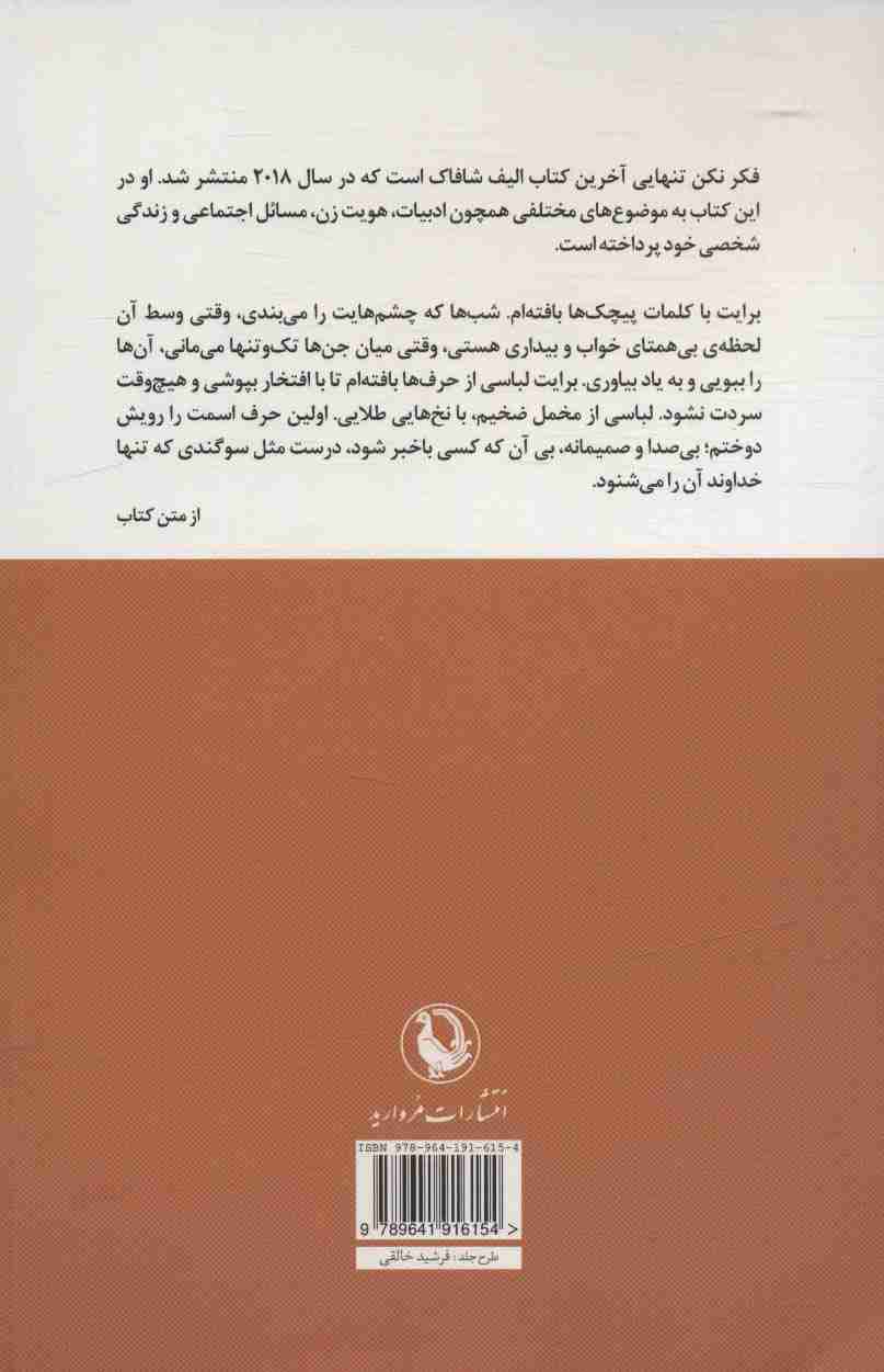 فکر نکن تنهایی