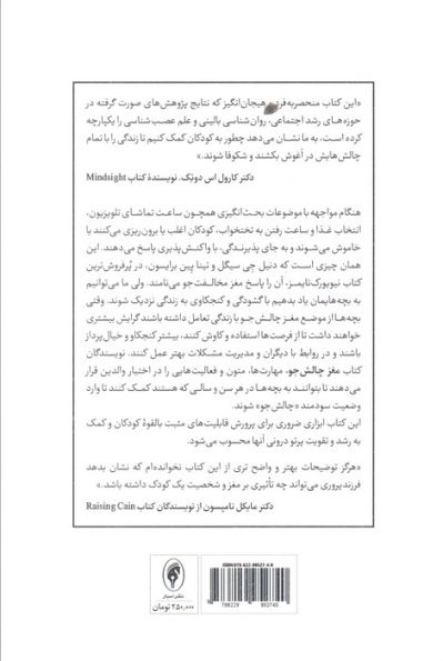 مغز چالش جو (چگونه شجاعت،کنجکاوی و تاب آوری را در کودک تان پرورش دهید)