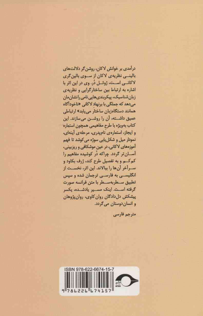 درآمدی بر خوانش لاکان (ناخودآگاه همانند دستگاه زبان ساختار می یابد«بخش نخست»)