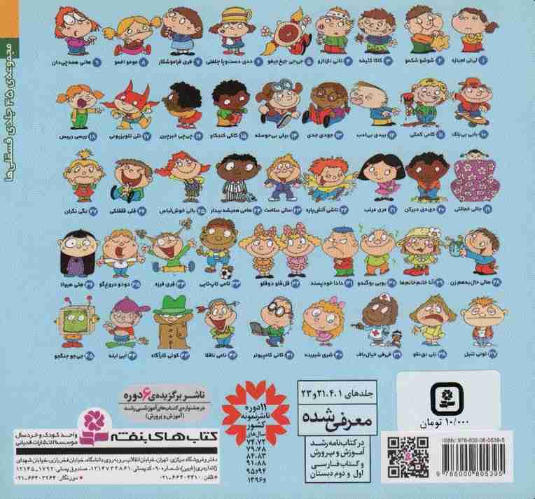 فسقلی ها35 (دودو دروغ گو)،(16*16)،(گلاسه)