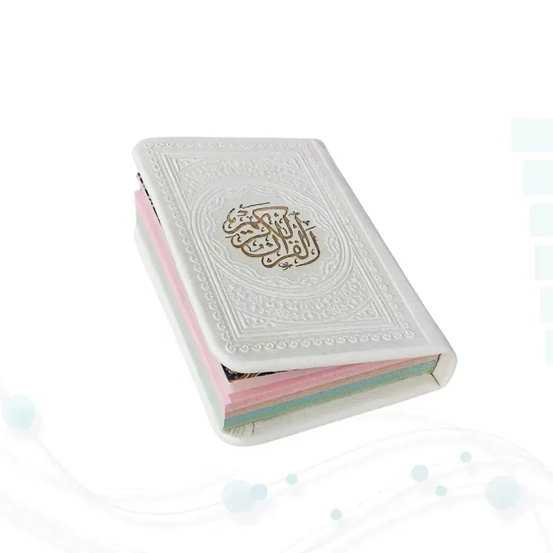 قرآن خیلی کوچک 365ص بدون ترجمه داخل رنگی چرم