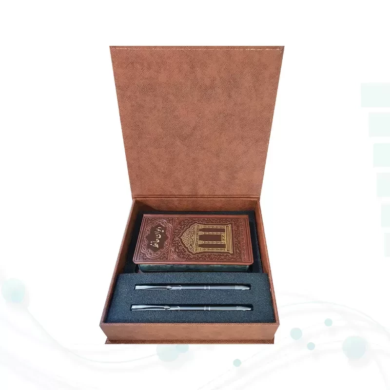 حافظ پالتویی چرم با 2 خودکار