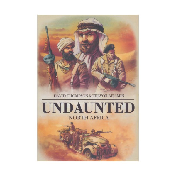 بسته بازی کارتی UNDAUNTED NORTH AFRICA (بی باکان شمال آفریقا)،(باجعبه)