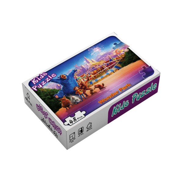 بسته پازل پارک شگفت انگیز (48تکه،باجعبه)