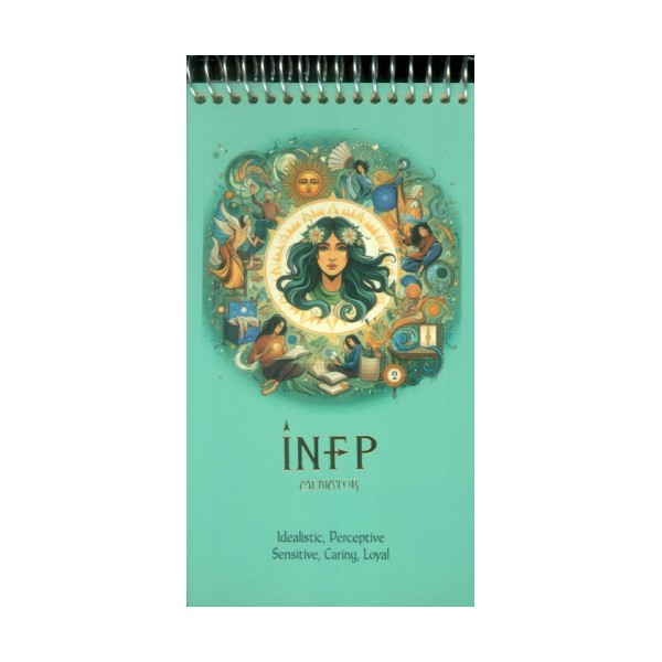 دفتر یادداشت خط دار سرو (INFP،کدC-106)،(سیمی)