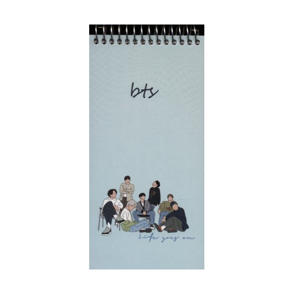 دفتر یادداشت BTS (کد b5)،(سیمی)