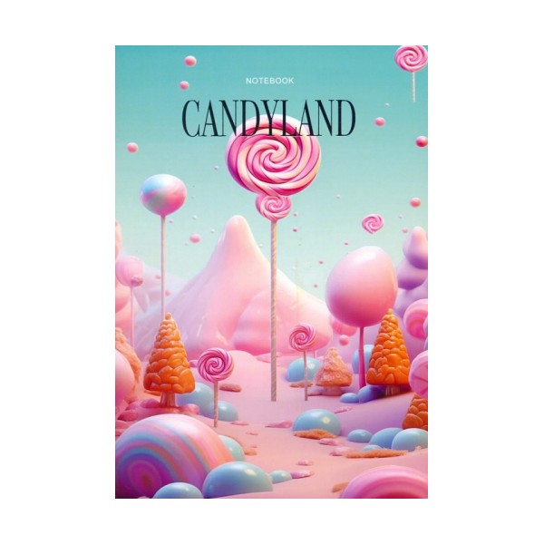 دفتر یادداشت خط دار  (CANDYLAND،کد 509)