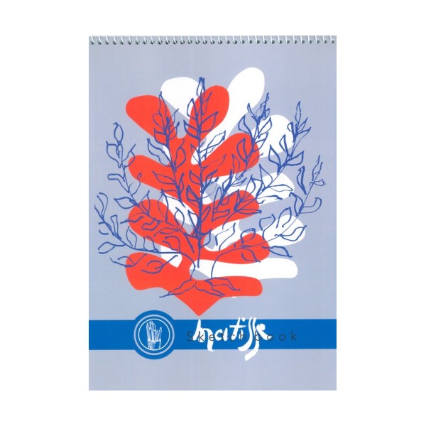 دفتر نقاشی و طراحی 40 برگ (طرح ماتیس،کد 1275)،(سیمی)