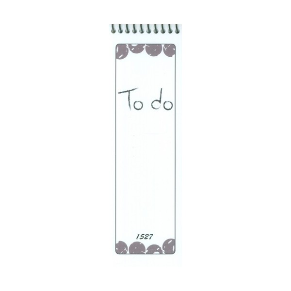 دفترچه یادداشت (to do list،کد 1527)،(سیمی)