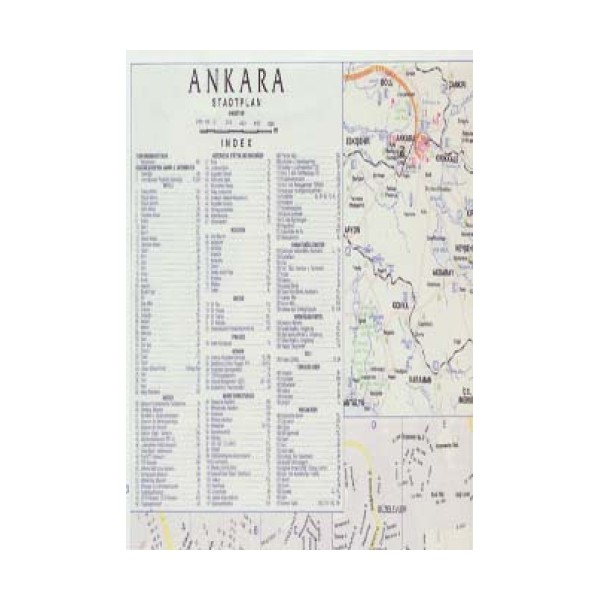 نقشه آنکارا 70*50 (گلاسه)