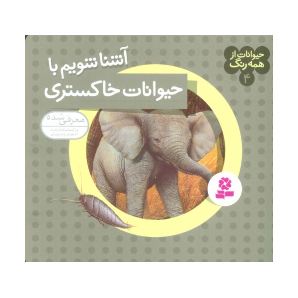 حیوانات از همه رنگ 4 (آشنا شویم با حیوانات خاکستری)،(گلاسه)