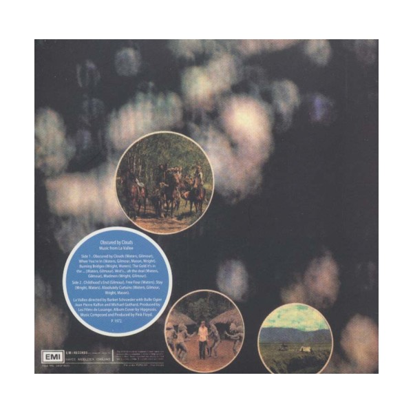 آهنگ پنهان در ابرها از پینک فلوید (Pink Floyd،obscured by clouds)،(سی دی صوتی)،(باقاب)