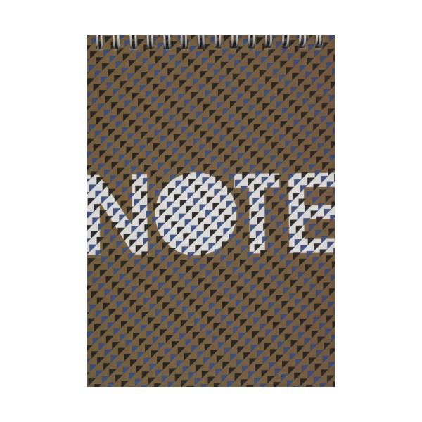 دفتر یادداشت خط دار (طرح NOTE،کد 3)،(سیمی)
