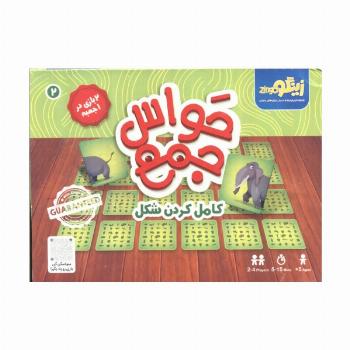 بسته بازی کارتی حواس جمع 2 (کامل کردن شکل)،(باقاب)