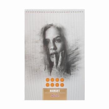 دفتر طراحی اسکچ A3 (کد042)،(سیمی)