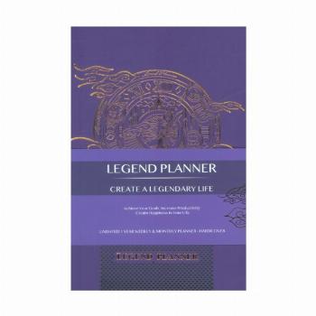 دفتر برنامه ریزی (پلنر لجند LEGEND PLANNER،بنفش)