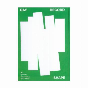 دفتر یادداشت بی خط DAY RECORD (سبز،کد 714)
