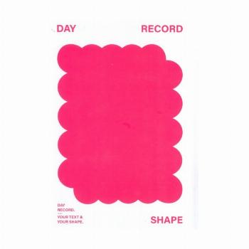 دفتر یادداشت بی خط DAY RECORD (سفید صورتی،کد 684)