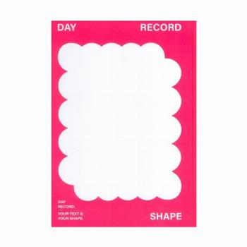 دفتر یادداشت بی خط DAY RECORD (صورتی،کد 677)