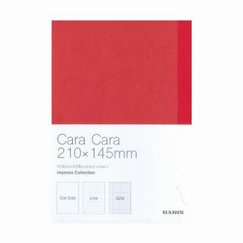 دفتر یادداشت ترکیبی:خط دار،نقطه ای،شطرنجی CARA (قرمز،کد 899)
