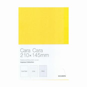 دفتر یادداشت ترکیبی:خط دار،نقطه ای،شطرنجی CARA (زرد،کد 929)