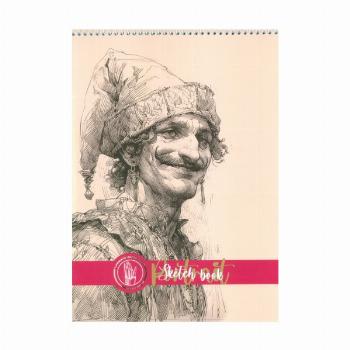 دفتر نقاشی و طراحی 40 برگ (طرح چهره،کد 1281)،(سیمی)