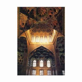 اصفهان ای هنرت سرمه چشم جهان (2زبانه،گلاسه،باقاب)