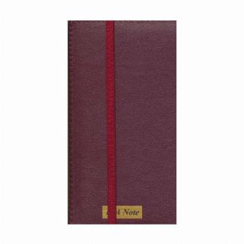دفتر یادداشت خط دار اروپایی (11*19،کد 00257)،(10رنگ،کشدار،چرم)