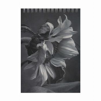 دفتر یادداشت خط دار (طرح گل،کد 1)،(سیمی)