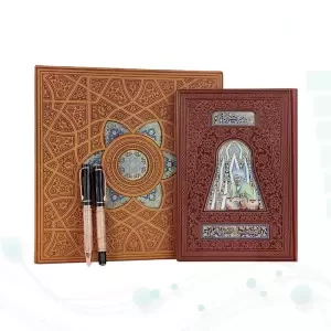خیام وزیری مصور چرم با خودکار و روان نویس طرحدار